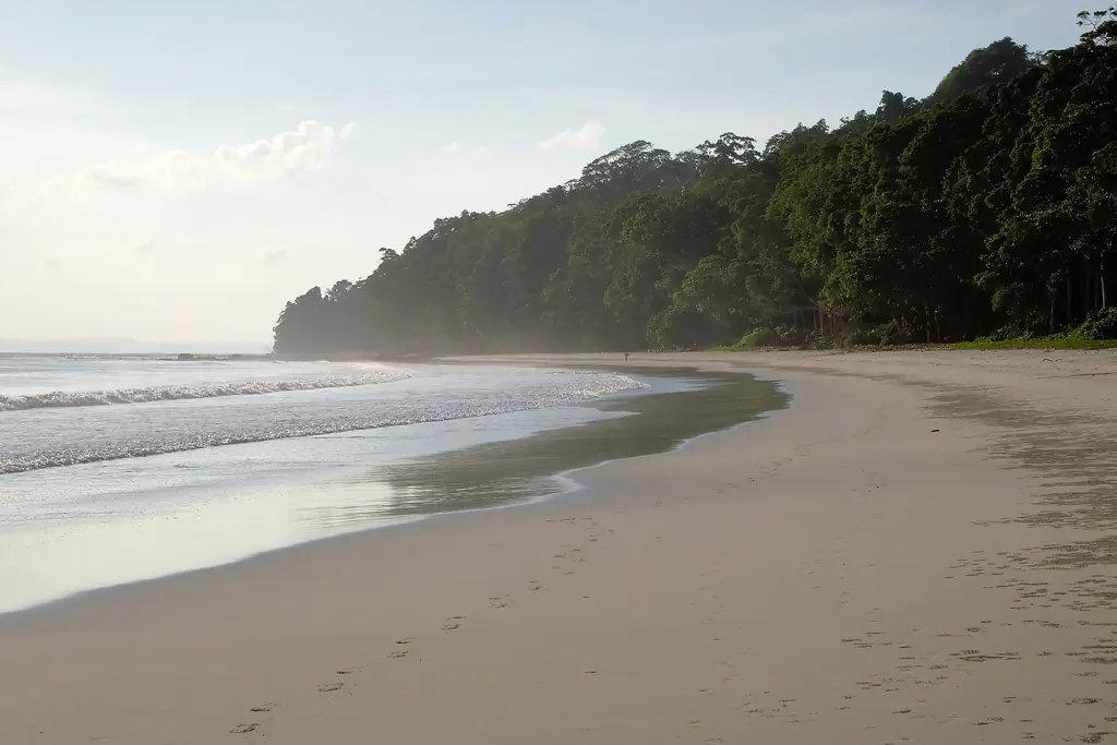 Radhanagar Beach on Havelock Island, Andaman, before sunset
